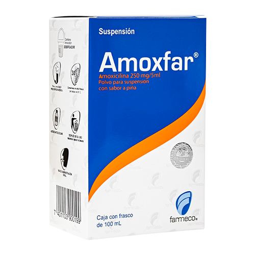 Amoxfar 100 mL + Suspensión