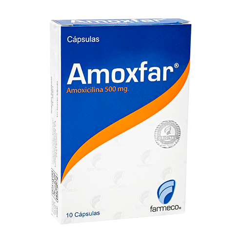 Amoxfar 500 mg - capsulas