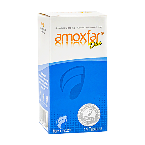 Amoxfar Duo+14 Tabletas
