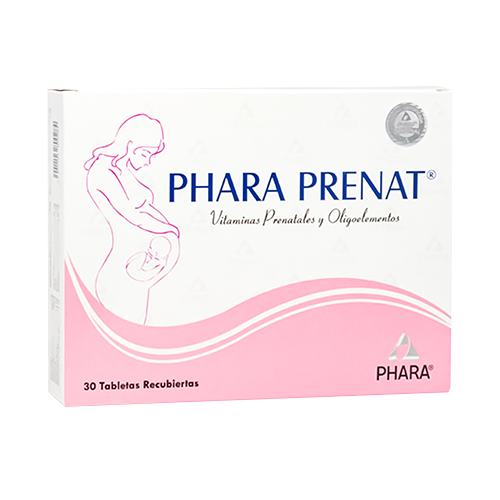 Phara Prenat 30 Tabletas Recubiertas_